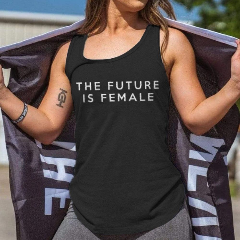 The Future Is Female Printed Women's Vest