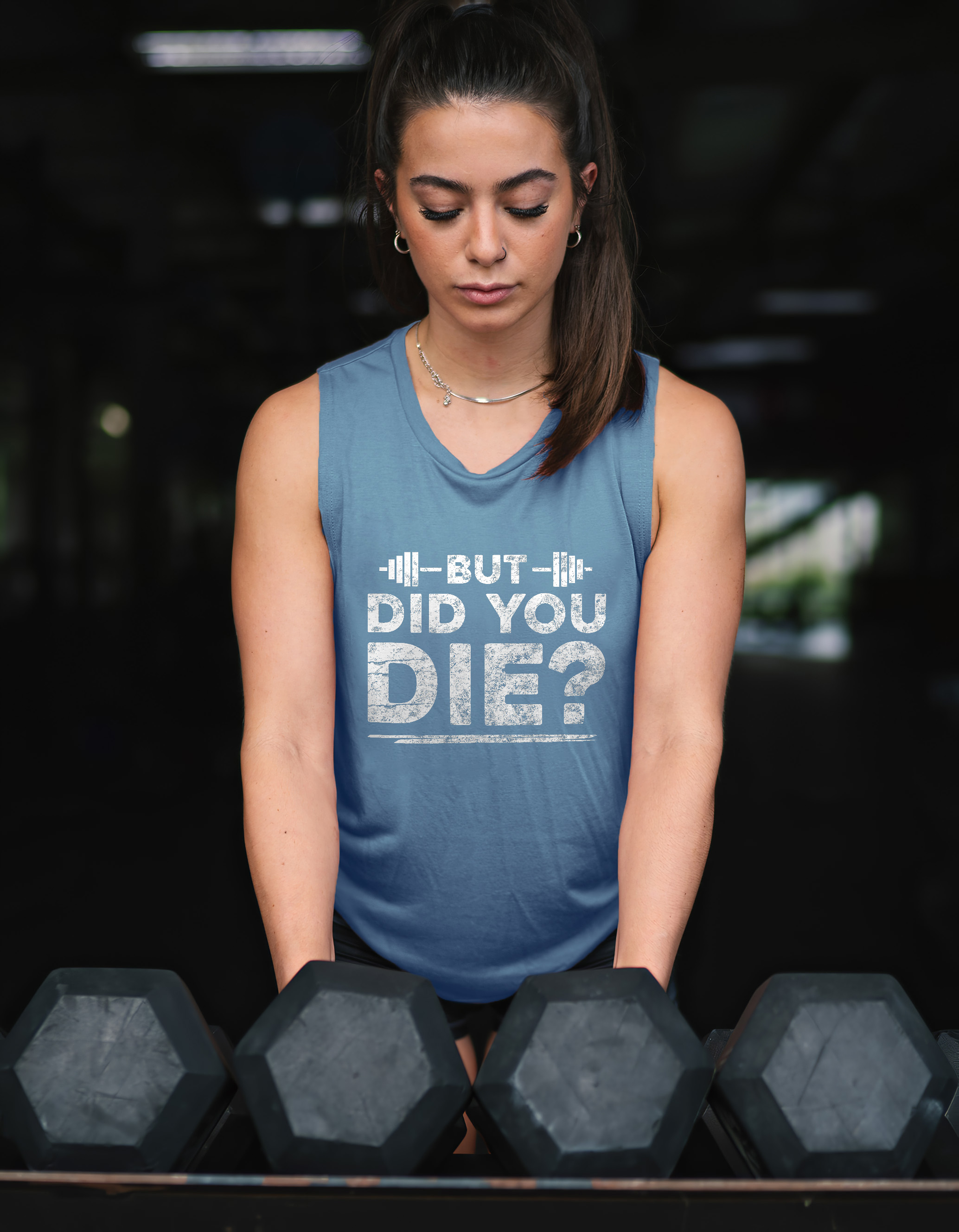 But Did You Die? Printed Women's Vest