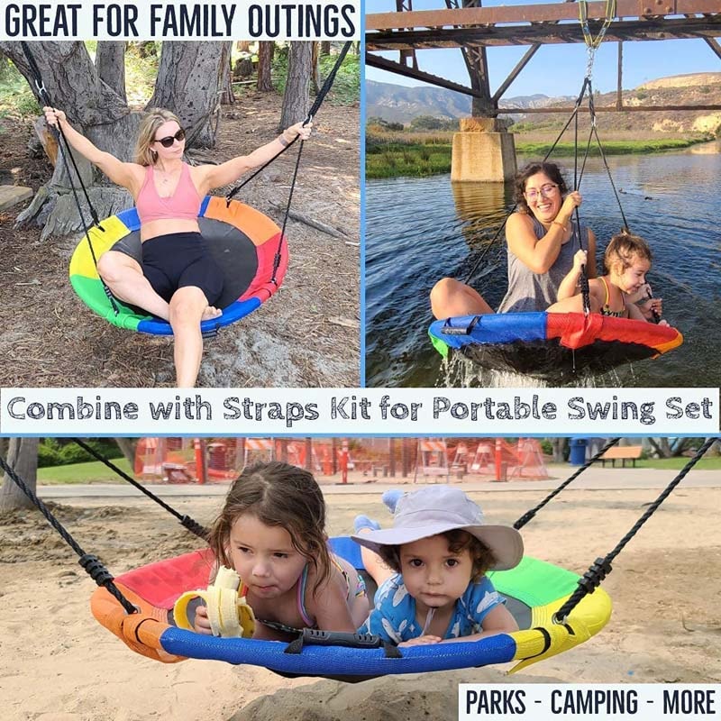 Saucer Tree Swing kids outdoor playset Bestoutdor.com