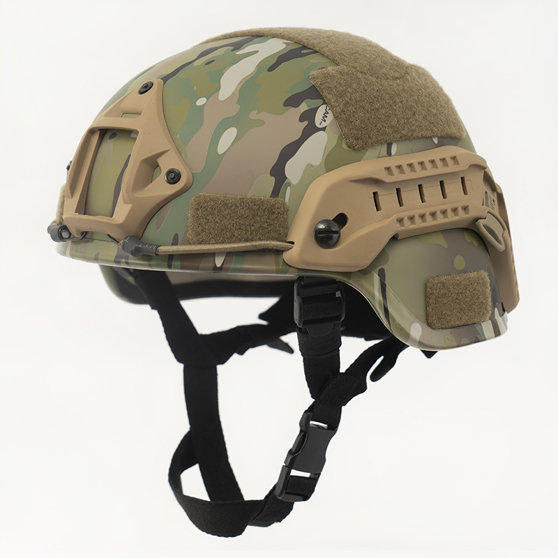 Camouflage Helmets High Cut IV Tactical Helmet 2000 NIJ Helmets Super Ballistic Helmet 