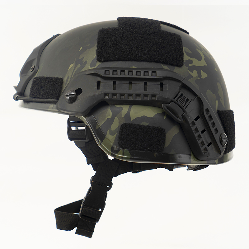ACH/MICH IV High Cut Tactical Helmet Camouflage  2000 NIJ Super Ballistic Helmet 