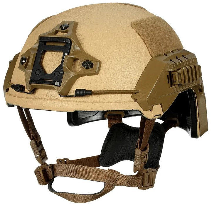 High-Cut FAST Style Helmets Sniper Bulletproof Helmet with NIJ IV Kevlar Ballistic Protection