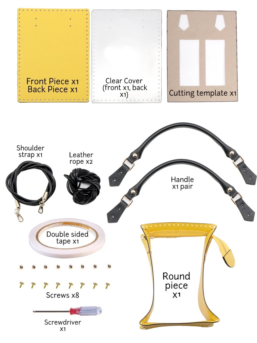 DIY Clear Shopping Bag Kit – Diy Shopping Bag Kit｜ winxinshop