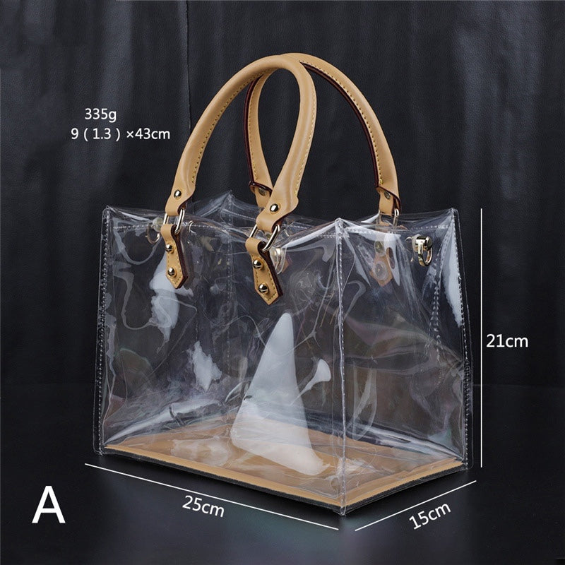 diy clear shopping bag kit for louis vuitton