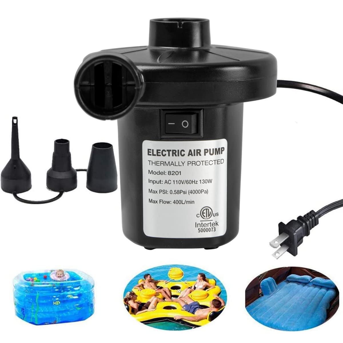 Home electric inflatable pump