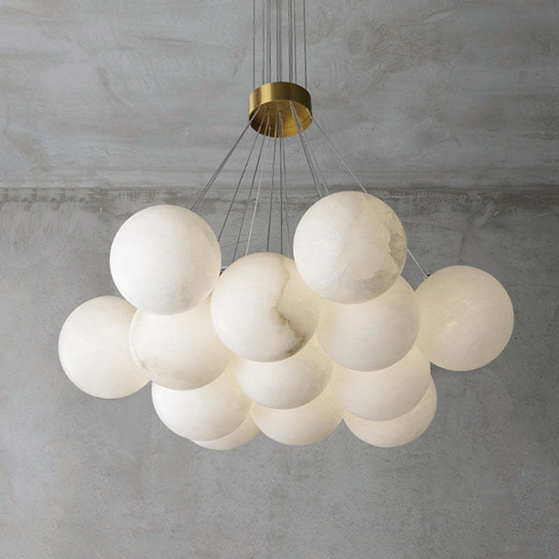 Marble Lorry Ball Chandelier