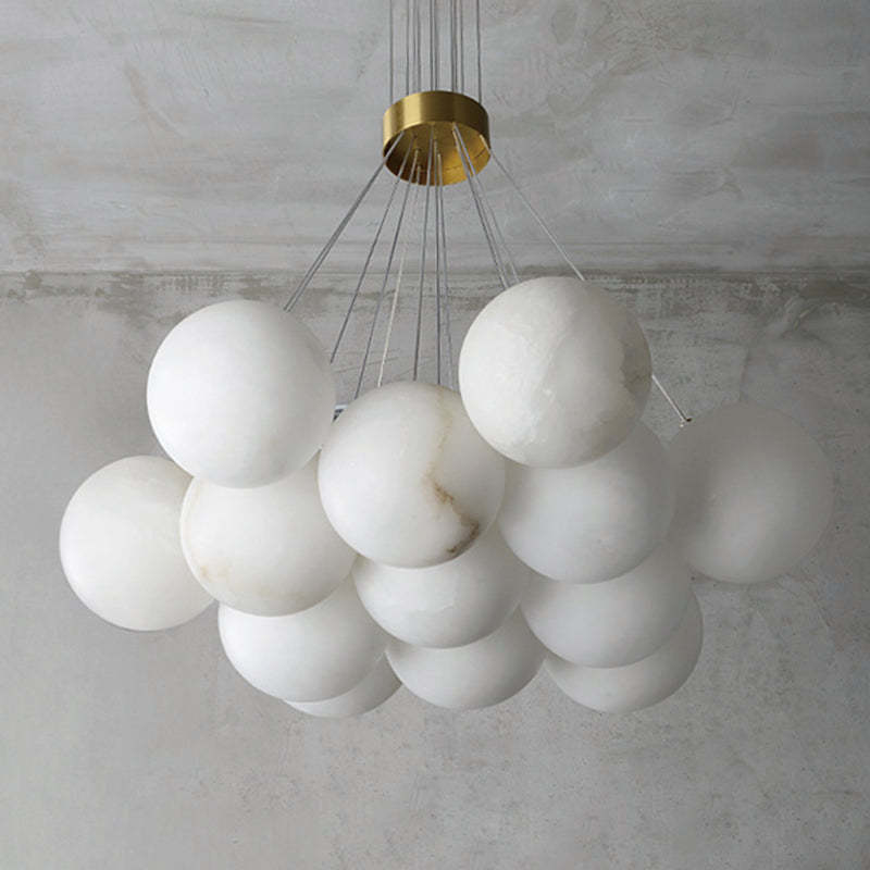 Marble Lorry Ball Chandelier
