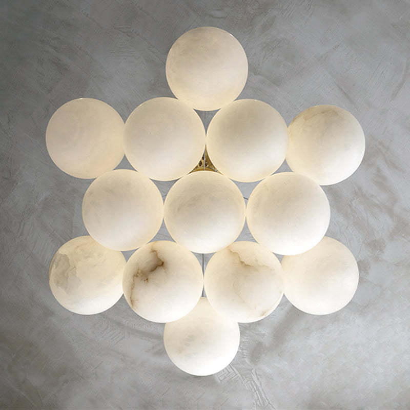 Marble Lorry Ball Chandelier