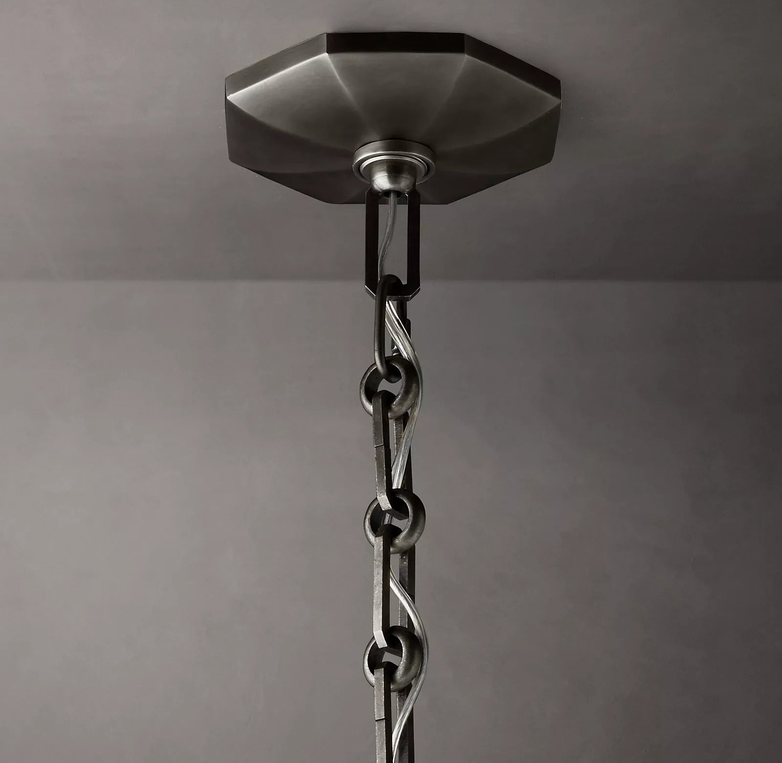 Bonnieo Faceted Crystal Round Chandelier 36"