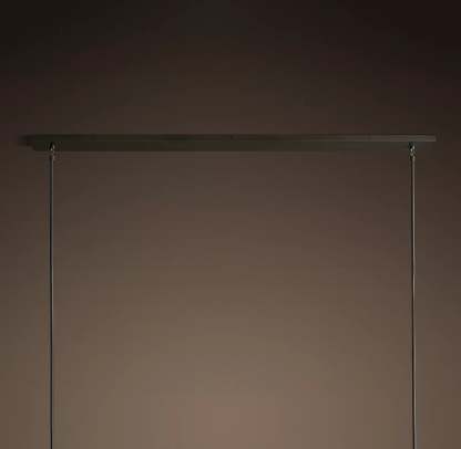 Bouble De Crystal Linear Chandelier 60"