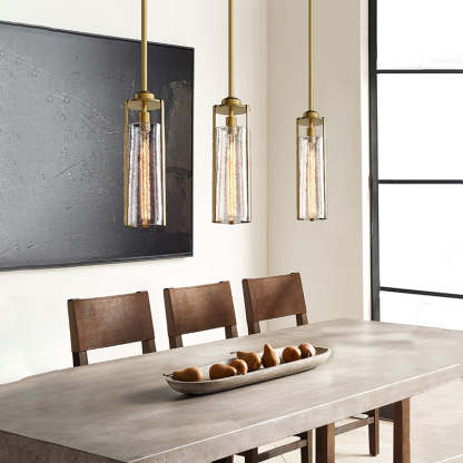 Industrialy Style Pendant Linghting, Copper-Sylvia Space