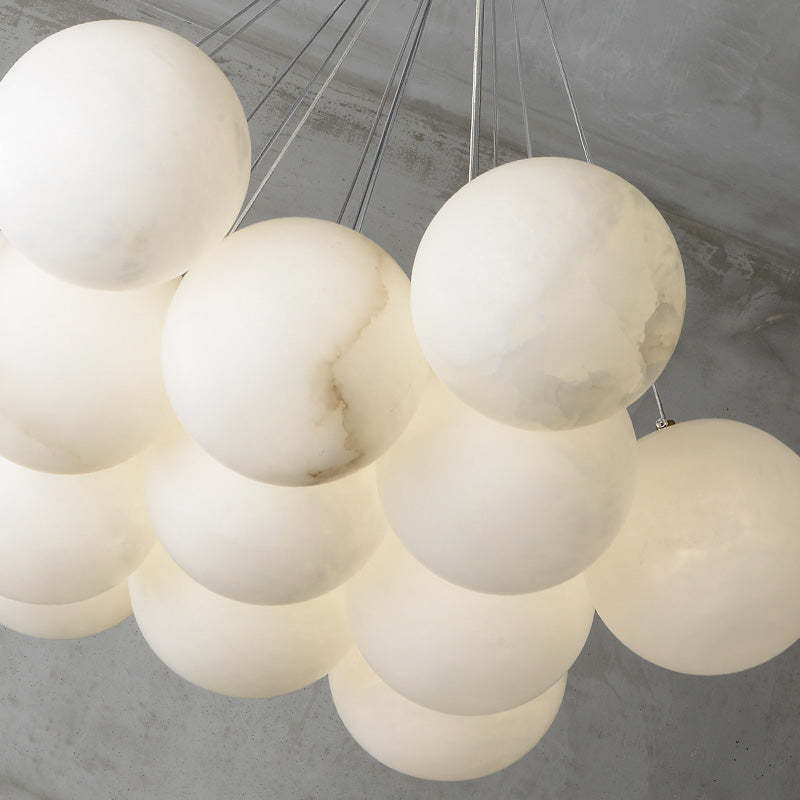 Marble Lorry Ball Chandelier