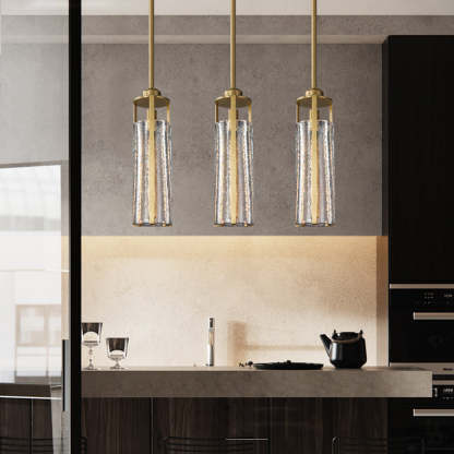 Industrialy Style Pendant Linghting, Copper-Sylvia Space