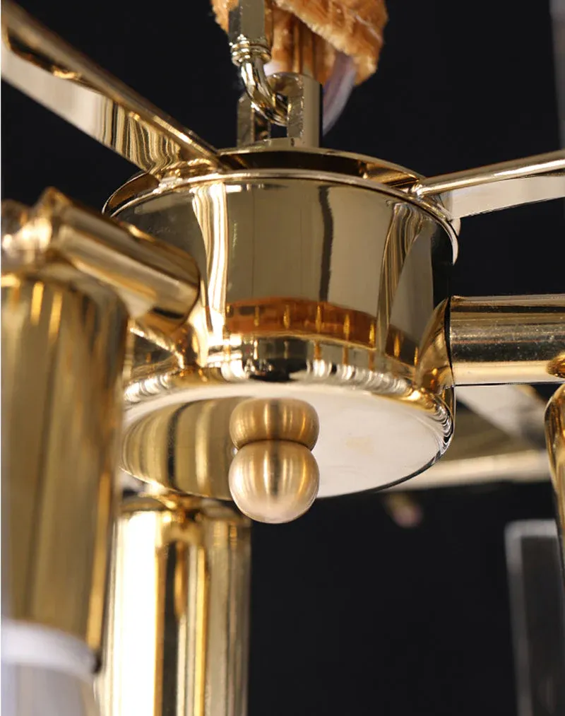 Ring Glass Pendant Light H 16" 24"