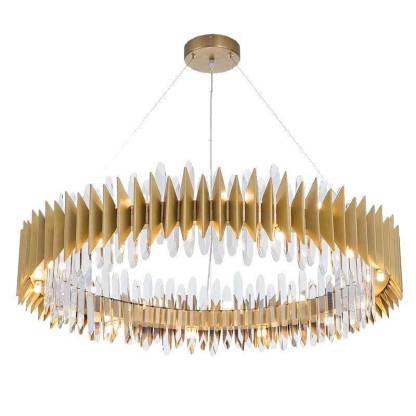 lyons Crystal RoundChandelier-Sylvia Space