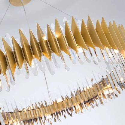 lyons Crystal RoundChandelier-Sylvia Space