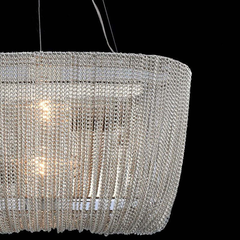 Cadenay Chain Tassel Chandelier-Sylvia Space