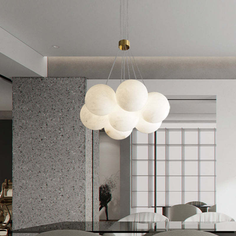 Marble Lorry Ball Chandelier