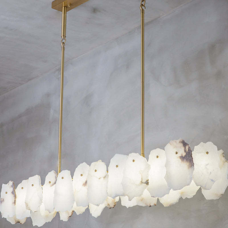Marble Lorry Length Chandelier-Sylvia Space