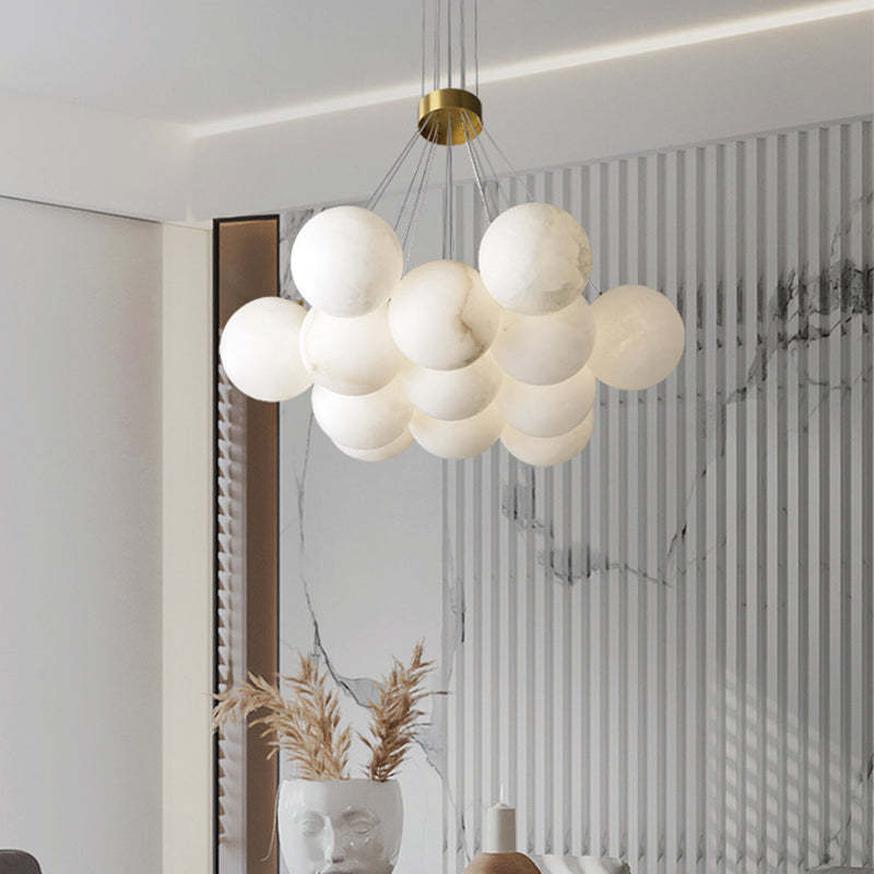 Marble Lorry Ball Chandelier