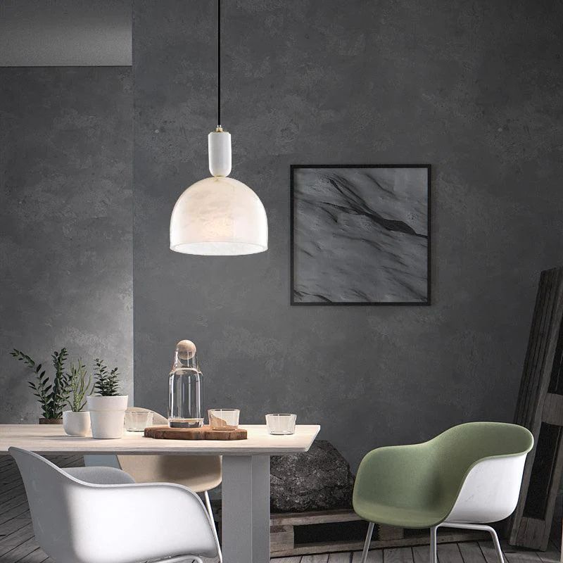 Alabaster Anne Bedside Pendant