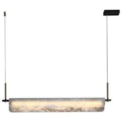 Alabaster Anne Linear Art Chandelier