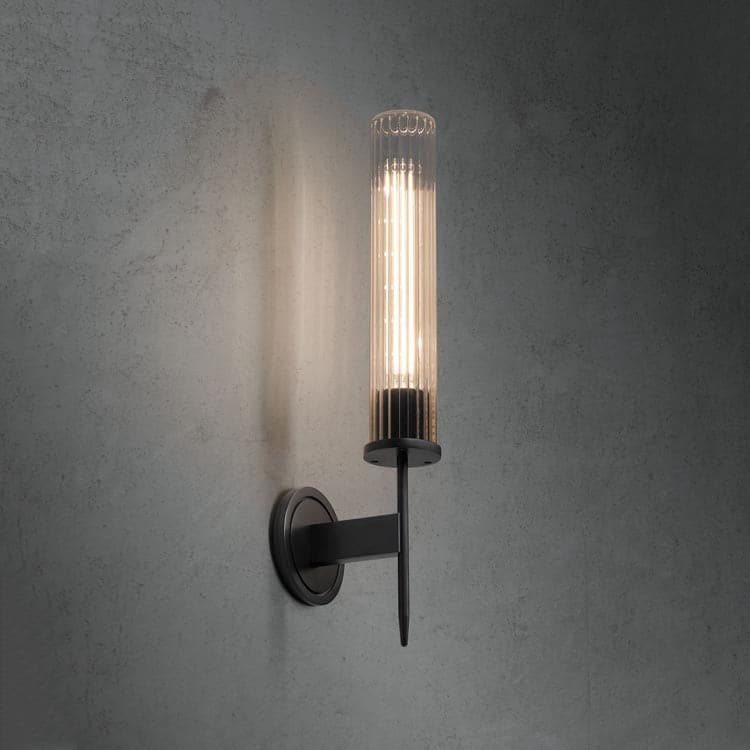 Industrialy Wind K9 Crystal Candlestick Wall Sconce-Sylvia Space