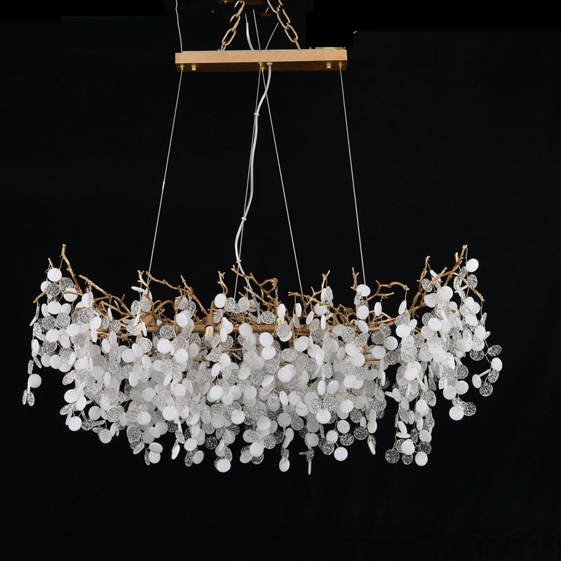 Creativory leaf Modern Branch Chandelier-Sylvia Space