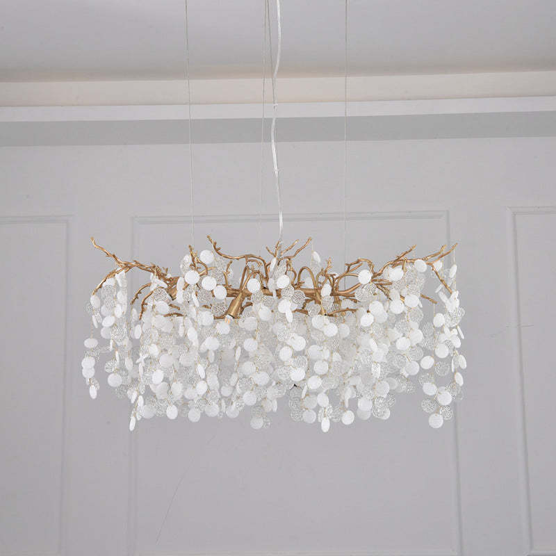 Creativory leaf Modern Branch Chandelier-Sylvia Space