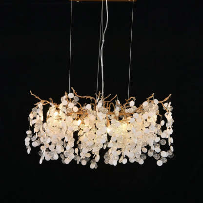 Creativory leaf Modern Branch Chandelier-Sylvia Space