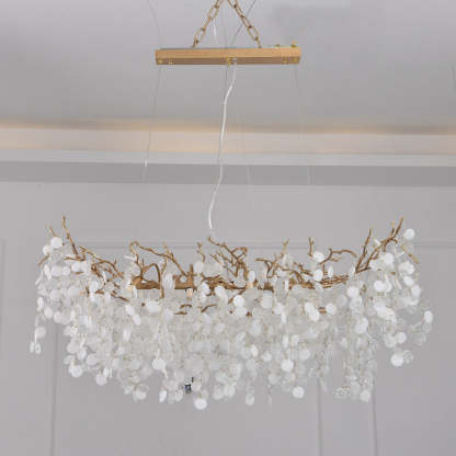 Creativory leaf Modern Branch Chandelier-Sylvia Space