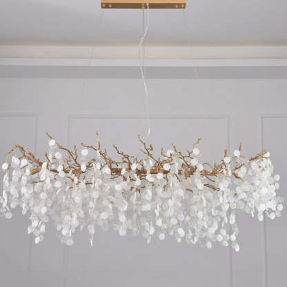 Creativory leaf Modern Branch Chandelier-Sylvia Space