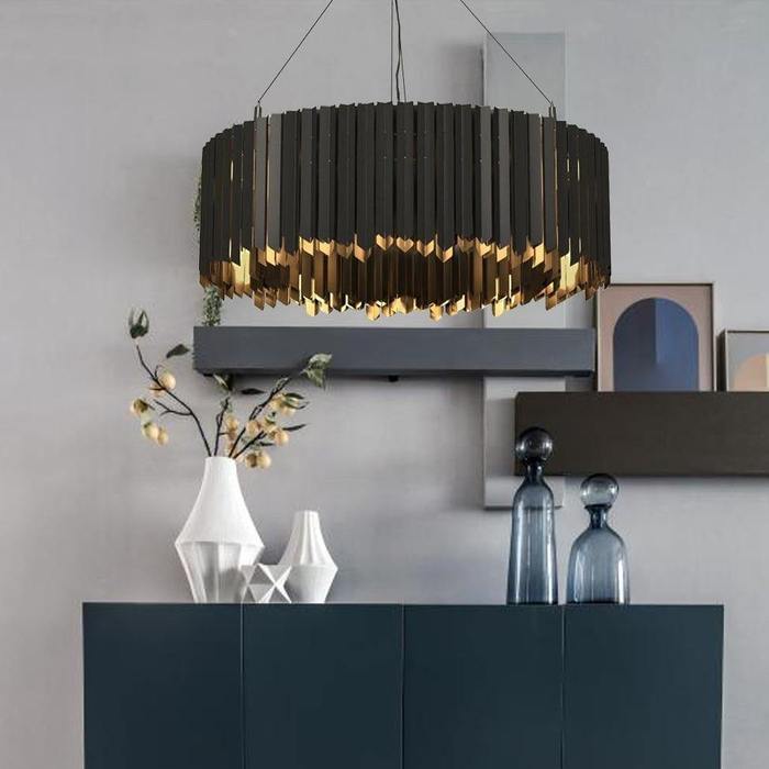 Aprony Stainless Steel Chandelier-Sylvia Space