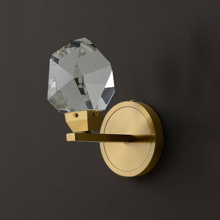 Modernity Crystal Masonry Wall Sconce-Sylvia Space