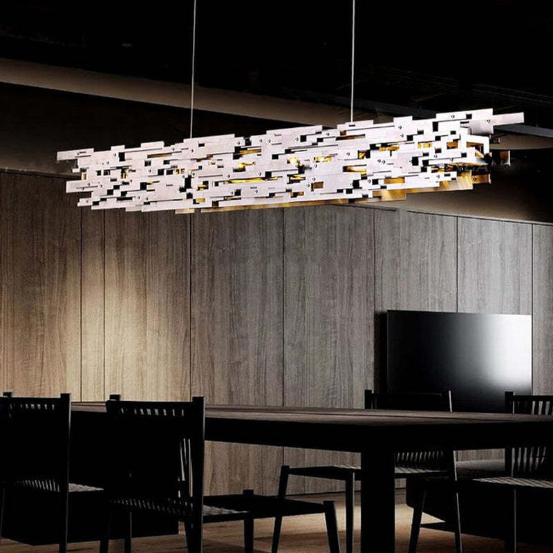 Beot Modern Linear Chandelier-Sylvia Space