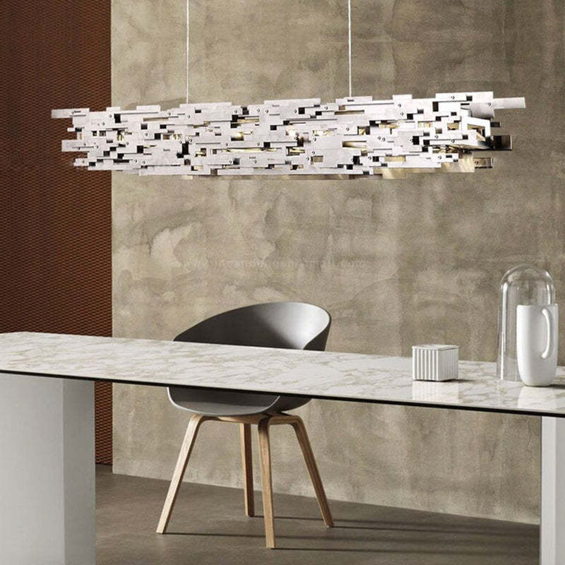 Beot Modern Linear Chandelier-Sylvia Space