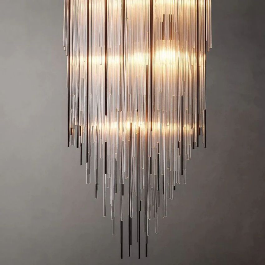 Casocada Square Chandelier 21"-Sylvia Space
