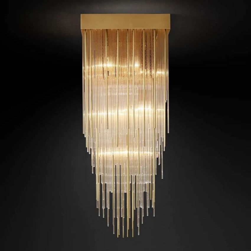 Casocada Square Chandelier 21"-Sylvia Space