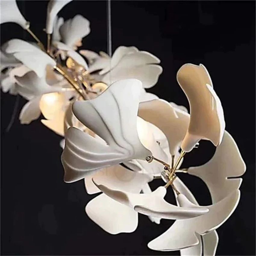 Ceramicy Ginkgo Luxury Branch Chandelier-Sylvia Space