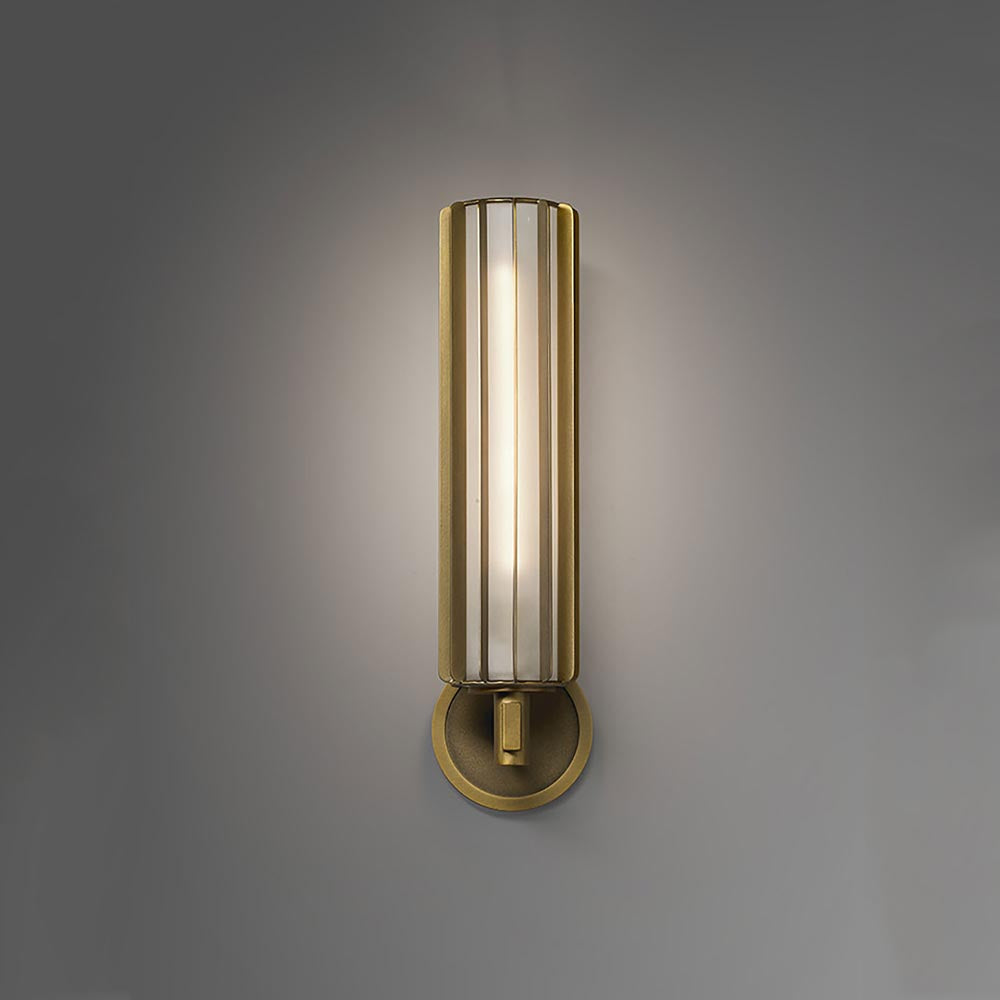 Gabrielley Wall Sconce Brass-Sylvia Space