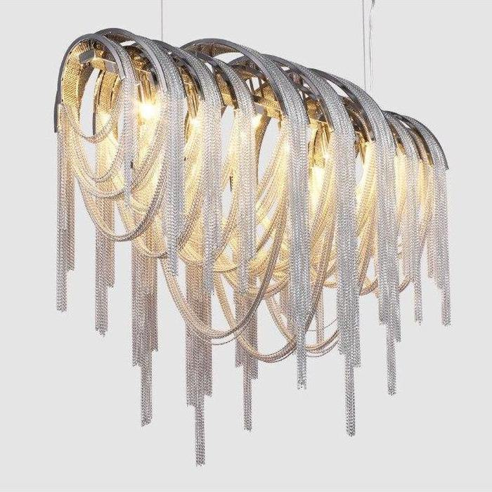 Donath Cadena Chain Tassel Chandelier