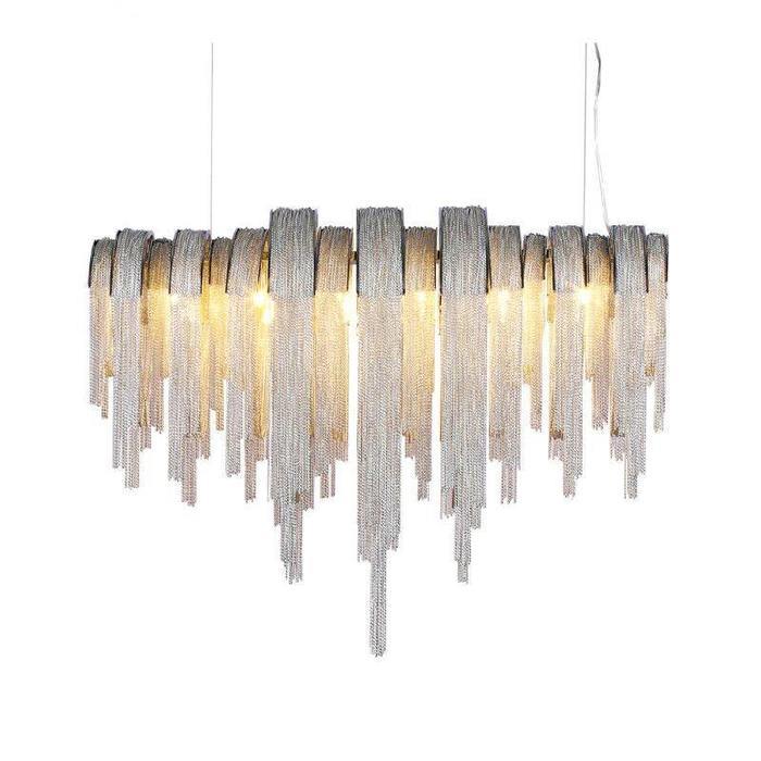 Doronth Cadena Chain Tassel Modern Chandelier-Sylvia Space