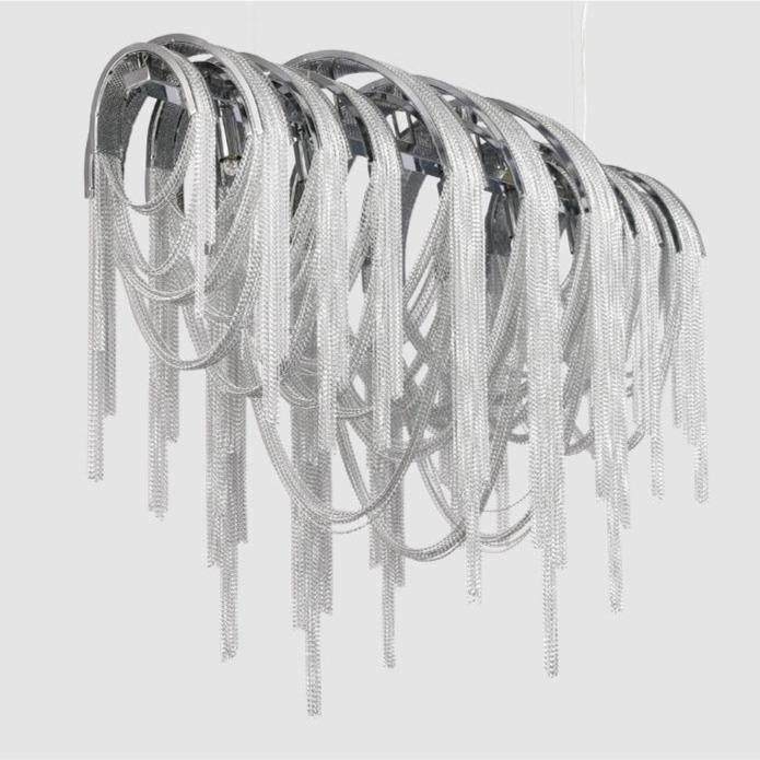 Doronth Cadena Chain Tassel Modern Chandelier-Sylvia Space