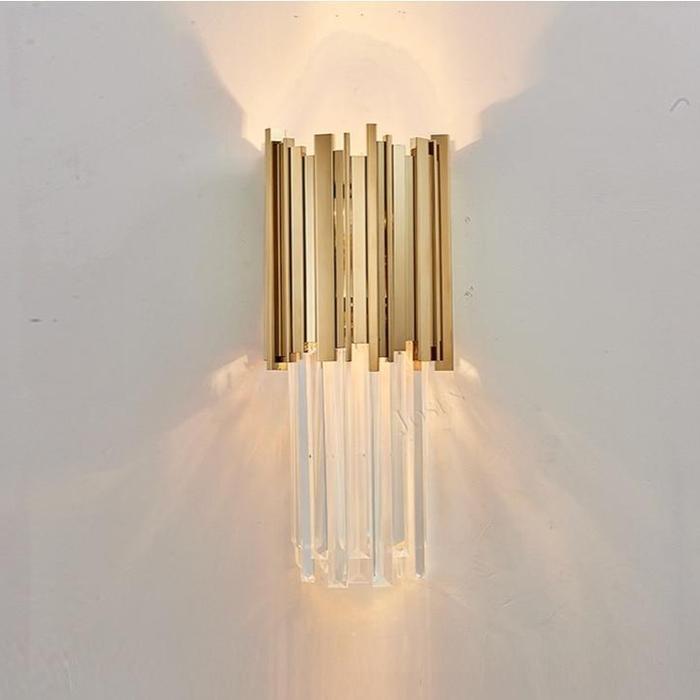 Enocy Crystal Wall Sconce-Sylvia Space