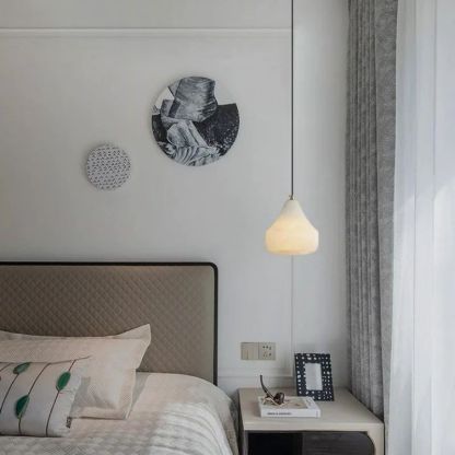 Alabaster Anne Bedside Pendant