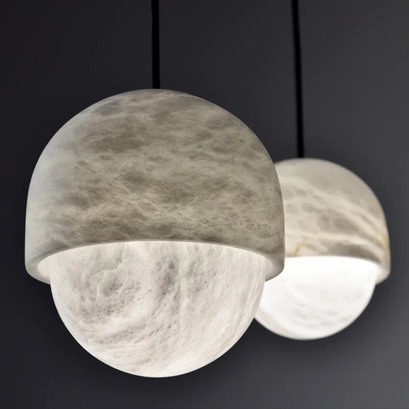 GLOOW Alabaster Island Pendant Light