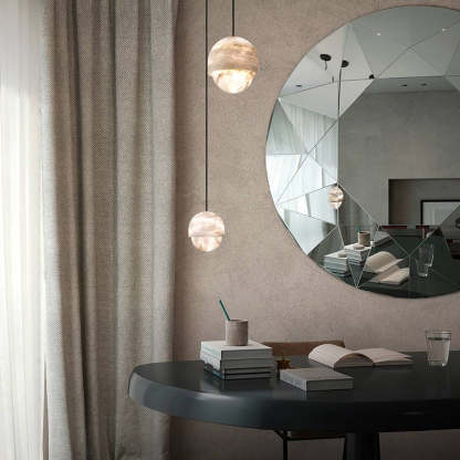 GLOOW Alabaster Island Pendant Light