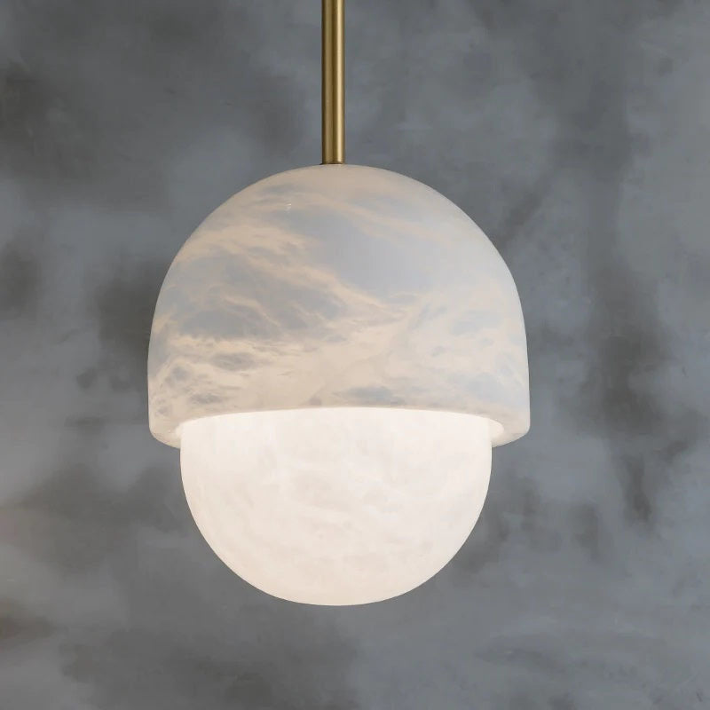 GLOOW Alabaster Island Pendant Light