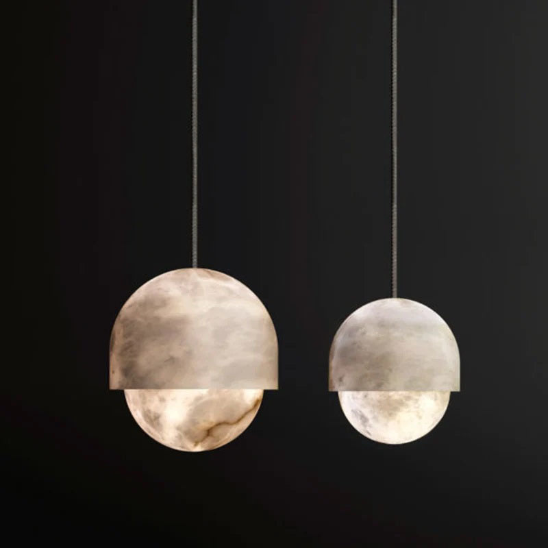 GLOOW Alabaster Island Pendant Light