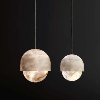 GLOOW Alabaster Island Pendant Light
